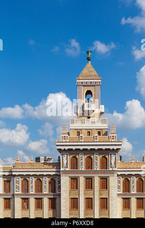 Cuba, Havana, Edificio Bacardi Stock Photo