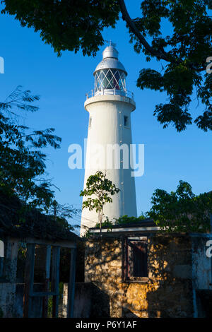 Negral Lighthouse, Negril, Westmoreland Parish, Jamaica, Caribbean Stock Photo