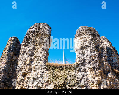 Reading Abby Ruins, Now Reopened to the Public, Reading Abby Quarter, Reading, Berkshire, England, UK, GB. Stock Photo