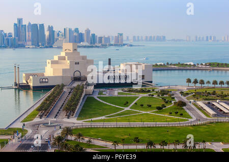 Qatar, Doha, Museum of Islamic Art Stock Photo