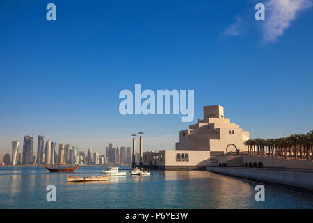 Qatar, Doha, Museum of Islamic Art Stock Photo