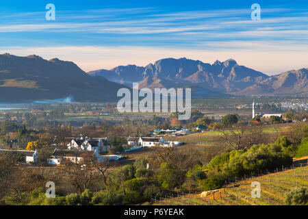 Paarl Valley, Paarl, Western Cape, South Africa Stock Photo