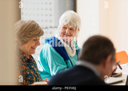 Senior businesswomen in meeting Stock Photo