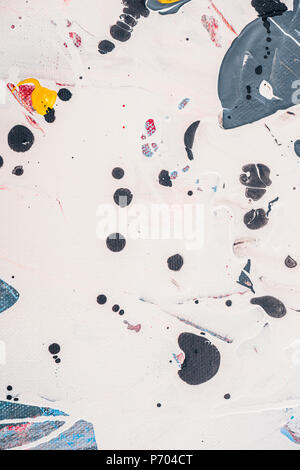 abstract background with oil paint stains Stock Photo