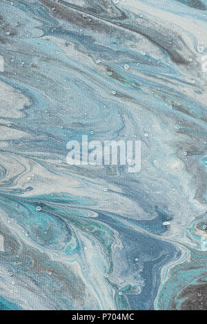 close up of abstract creative texture with light blue acrylic paint Stock  Photo by LightFieldStudios