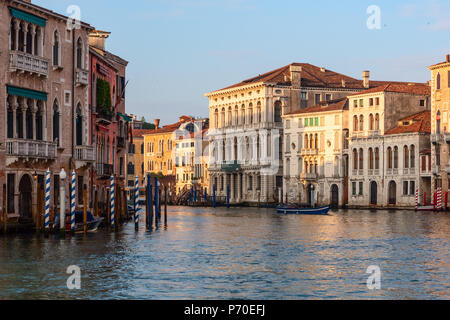 HGrand canal, Venice Italy, taken during the spring. Stock Photo