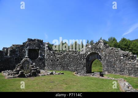 Loch Doon castle, Dumfries and Galloway, Scotland, UK. Stock Photo