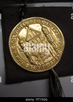 Imperial Decrees Rome The Goldene Bulle (Golden Bull) was a decree issued by Holy Roman ...