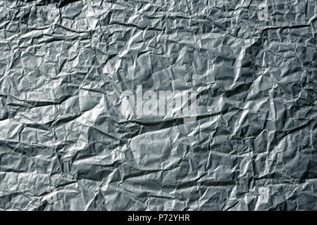 close up shot of wrinkled paper surface. Stock Photo