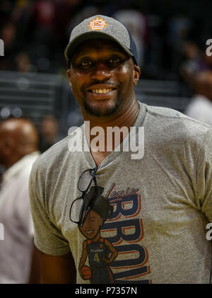 Los Angeles Sparks guard Lexie Brown (4) poses with cameras during media  day, Wednesday, Apr. 27, 2022, in Torrance, Calif. Photo via Newscom Stock  Photo - Alamy