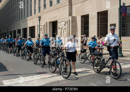 Philadelphia, USA. 4th July, 2018.  Credit: Jodie Castellani/Alamy Live News Stock Photo