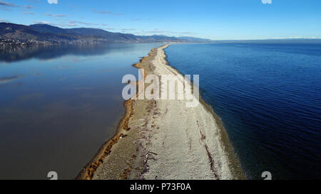 Picture by Tim Cuff 021 110 5786 - Boulder Bank, Nelson, New Zealand Stock Photo