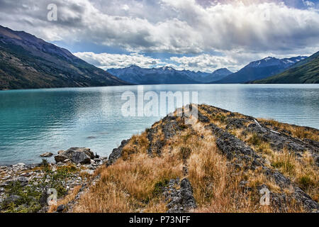 The view on the Canal de los Tempanos, Perito Moreno Glacier, Patagonia, Arcentina Stock Photo