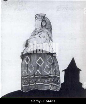 Work by Nicholas Roerich . before 1947 47 St-mercurius-of-smolensk-1918 ...