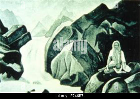 Work by Nicholas Roerich . before 1947 45 Santana.jpg!PinterestLarge Stock Photo
