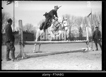 74 Narcyz Witczak-Witaczyński - Zawody o buńczuk (107-424-5) Stock Photo