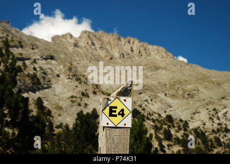 Greece, Macedonia, Thrace, Mount Olympus National Park, Mount Olympus Stock Photo