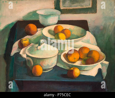 30 Czigány, Dezső - Still-life with Apples (ca 1910) Stock Photo