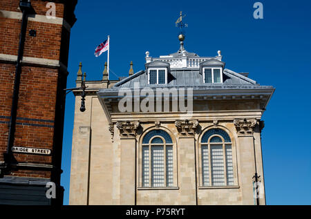 Abingdon County Hall, Abingdon-on-Thames, Oxfordshire, England, UK Stock Photo