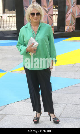 Jun 06, 2018 - Jennifer Saunders attending Royal Academy Of Arts 250th Summer Exhibition Preview Party at Burlington House in London, England, UK Stock Photo