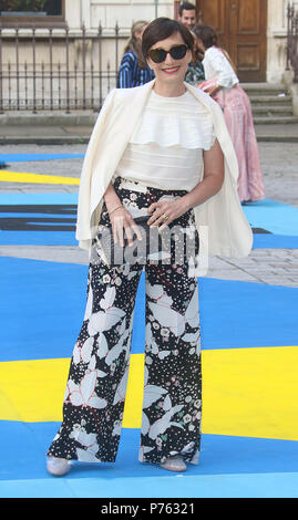 Jun 06, 2018 - Kristin Scott Thomas attending Royal Academy Of Arts 250th Summer Exhibition Preview Party at Burlington House in London, England, UK Stock Photo