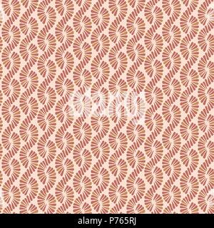 Abstract seamless vector nature ribbon pigtail pattern Stock Vector