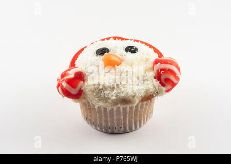 Cupcake isolated on white background Stock Photo