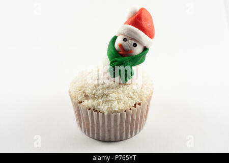 Cupcake isolated on white background Stock Photo