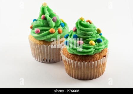 Cupcake isolated on white background Stock Photo