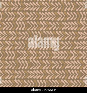 Abstract seamless vector nature ribbon chevron coffee pattern Stock Vector