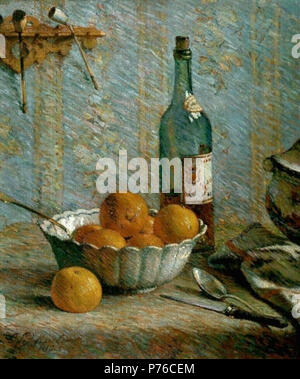 . Français : Nature Morte avec Bol et Fruits Català: Natura morta amb bol i  fruita English: Still Life with Bowl and Fruits Nederlands: Stilleven met  kom en vruchten 1886 210 Schuffenecker Nature Morte avec Bol et Fruits  Stock Photo - Alamy