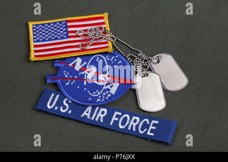 Nasa dog outlet tag