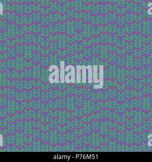 Abstract seamless vector nature ribbon chevron turquoise pattern Stock Vector