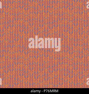 Abstract seamless vector nature ribbon chevron warm pattern Stock Vector