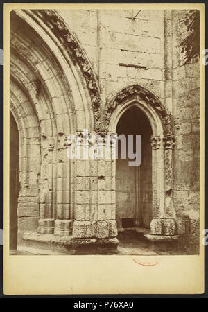 234 Église Saint-Saturnin de Berson - J-A Brutails - Université Bordeaux Montaigne - 0137 Stock Photo