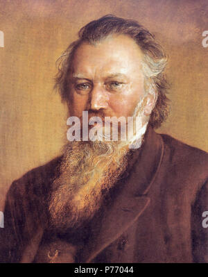Michalek  Ludwig - Johannes Brahms Stock Photo