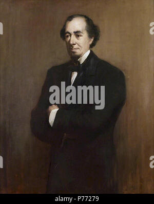 Millais  John Everett - Benjamin Disraeli  1st Earl of Beaconsfield 2 Stock Photo