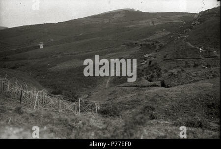 Español: Título original: Maniobras militares en el campo (8/8) Localización: Guipúzcoa  . 1916 45 Maniobras militares en el campo (8 de 8) - Fondo Car-Kutxa Fototeka Stock Photo