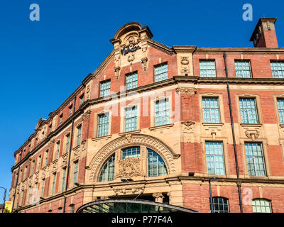 Malmaison boutique hotel in the former Leeds City Tramways Office in Swinegate Leeds West Yorkshire England Stock Photo