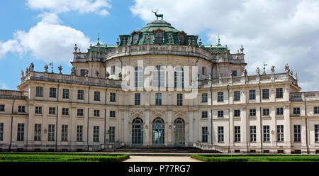 Stupinigi Hunting Palace. Residences of the Royal House of Savoy. Stupinigi Province of Turin, Italy, EU, Europe. UNESCO World Heritage Site, 1997. Stock Photo