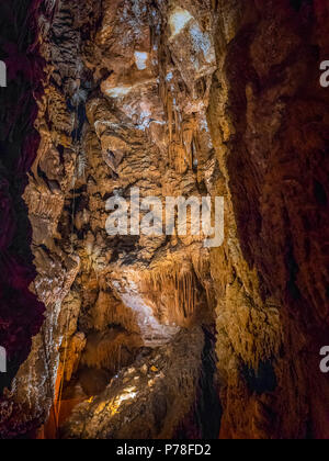 Jama Baredine, stalactite cave, Nova Vas, Porec, Istria, Croatia, Europe Stock Photo