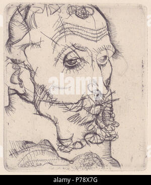 . German: Bildnis Franz Hauer  between 1914 and 1922 18 Egon Schiele - Franz Hauer - 1914 Stock Photo