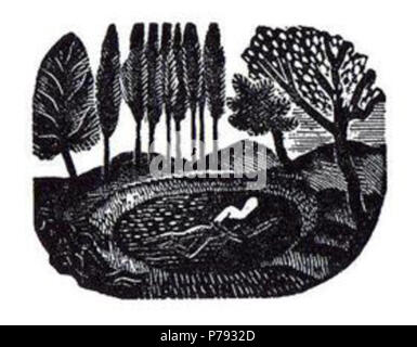 SWIMMER 1932 by Eric Ravilious Stock Photo - Alamy