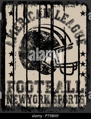 Premium Vector  College varsity slogan print with american football team  league helmet illustration for graphic tee t shirt or swaetshirt vector