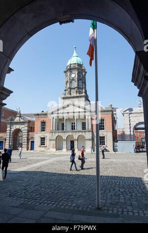 Bedford Hall, The Great Courtyard, Dublin Castle, Dame Street, Temple Bar, Dublin, Leinster Province, Republic of Ireland Stock Photo