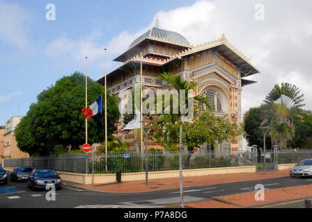 Schoelcher library, Fort de France, Martinique, Caribbean Stock Photo