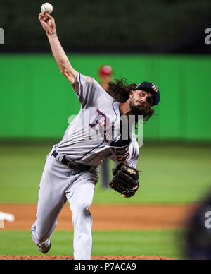 Tampa Bay Rays pitcher Hunter Bigge against the Colorado Rockies during ...