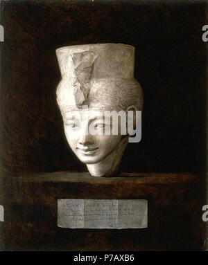 . Head of the Queen of Egypt  1888 48 Kenyon Cox - Head of the Queen of Egypt - 1983.31.23 - Smithsonian American Art Museum Stock Photo