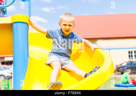 Games near the home Stock Photo