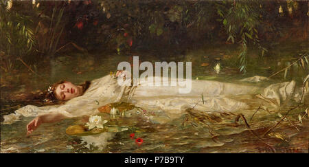 Friedrich Wilhelm Theodor Heyser - Ophelia Stock Photo - Alamy